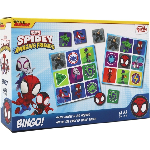 Shuffle Marvel Spidey Bingo