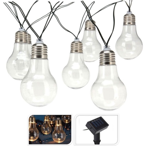 Pro Garden Solar Feestverlichting 10 Lampen