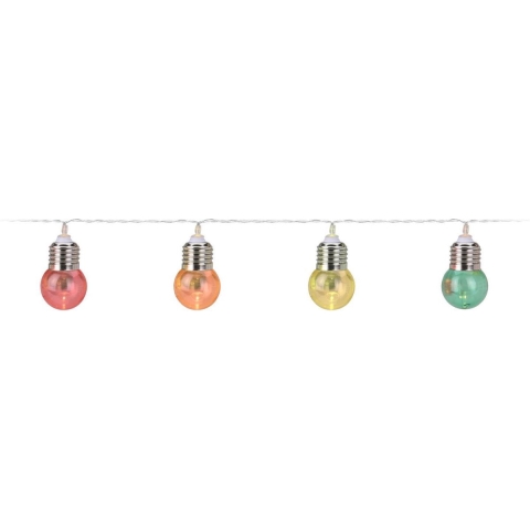 LED Verlichtingsnoer met 30 Lampjes Multicolor