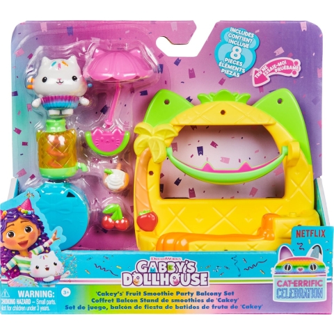 Gabby's Dollhouse Balkon Cakey Speelset