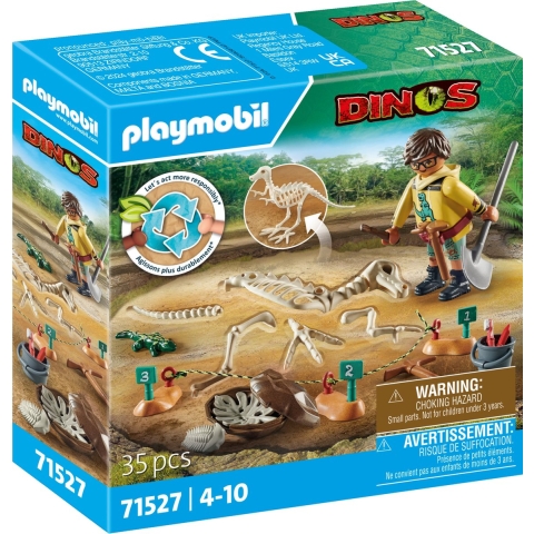 Playmobil 71527 Dinos Opgravingsplaats Met Dinosaurusskelet