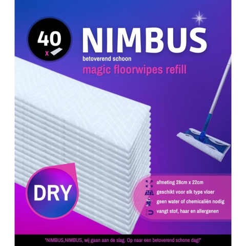 Nimbus Magic Vloerdoekjes 40 Stuks