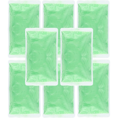 Holi kleurpoeder - 8x - groen - 70 gram - festival/party - heilig kleuren poeder - festival -