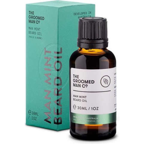 The Groomed Man Co. Man Mint Beard Oil 30ml