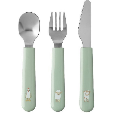 Mepal Little Dutch Farm Kinderbestekset 3dlg