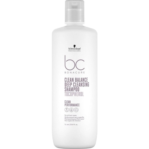 Schwarzkopf Professional BC Clean Balance Deep Cleansing Shampoo 1000ml