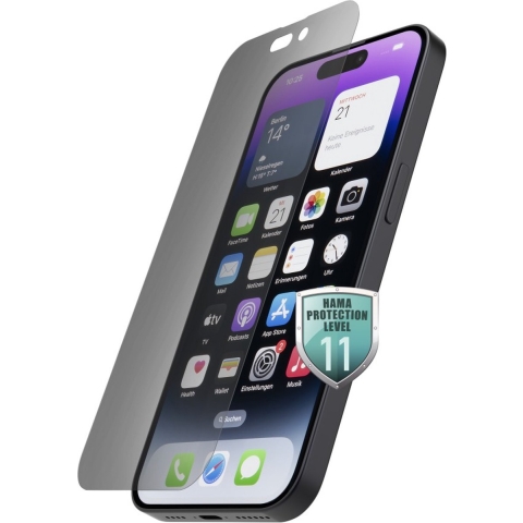 Hama Glazen Displaybescherming Privacy Voor Apple IPhone 14 Pro