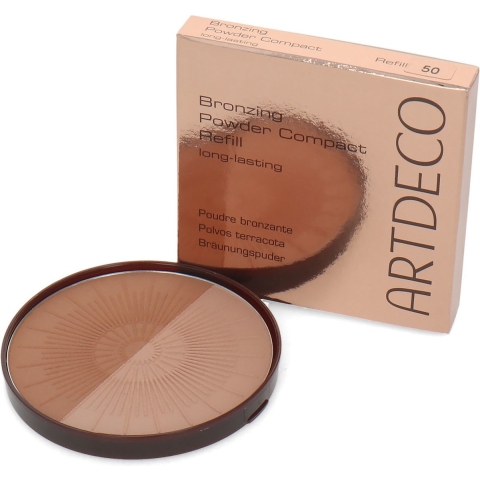 Artdeco Bronzing Powder Compact Long-Lasting 10ml (Refill) 50 Almond