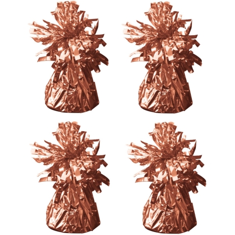 Ballon gewichtje - 10x - rose goud - 170 gram - helium ballontrosje -