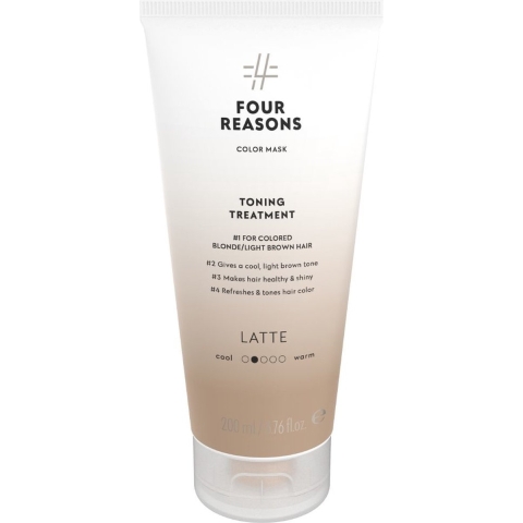 Four Reasons Color Mask Toning Treatment 200ml Latte