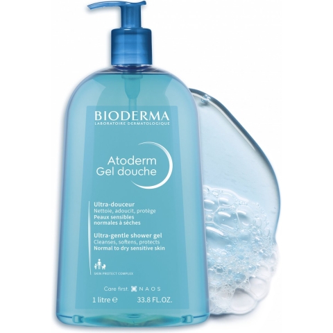 Bioderma Atoderm Gel-Douche Ultra-Gentle Shower Gel 1000ml