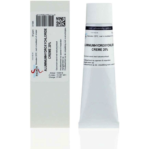 Fagron Aluminiumhydroxychloride creme 20% 30gr