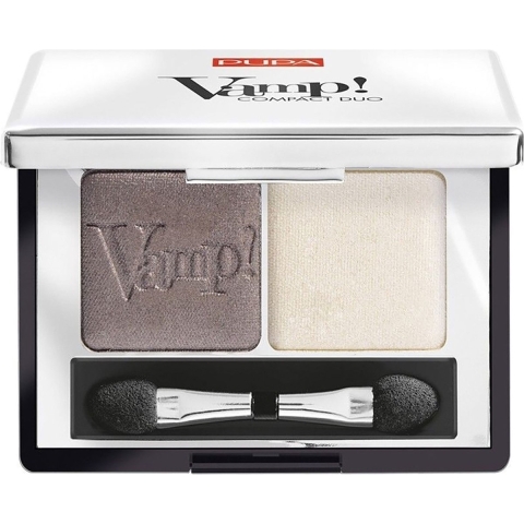 PUPA Milano Vamp! Compact Duo Eyeshadow 008 - Cream Taupe