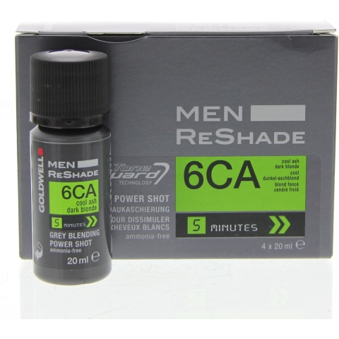 Goldwell Men ReShade Power Shot 4x20ml 6CA