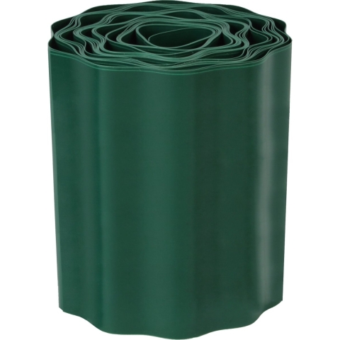Kunststof grasrand / borderrand groen 9 m x 20 cm -