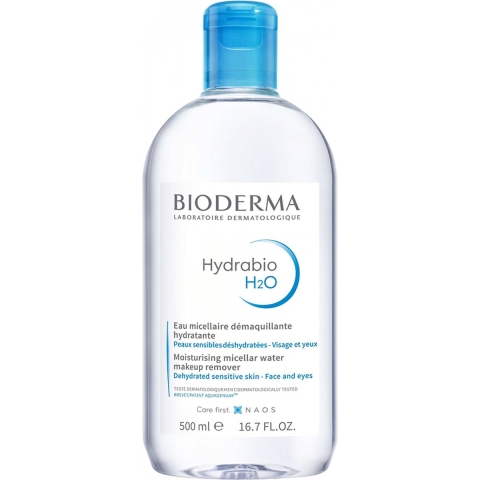 Bioderma Hydrabio H2O Moisturising Make-Up Removing Micelle Solution 500ml
