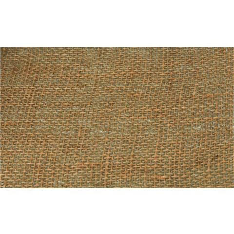 Jute tafelloper - 2x - 28 x 500 cm - beige - extra breed gaas -