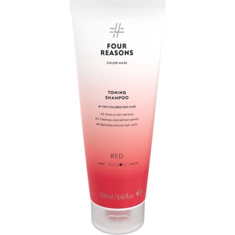 Four Reasons Color Mask Toning Shampoo 250ml Red