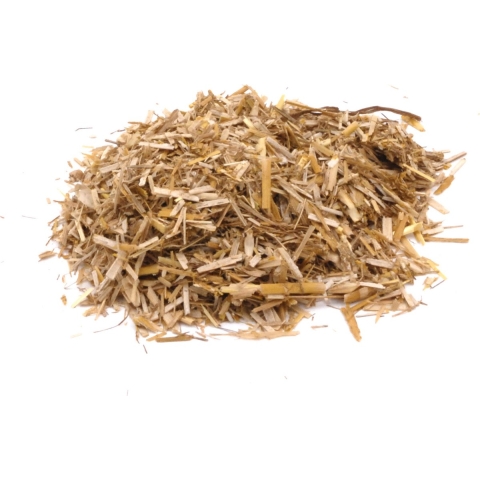 4x zakjes fijne decoratie stro 14 x 15 cm -