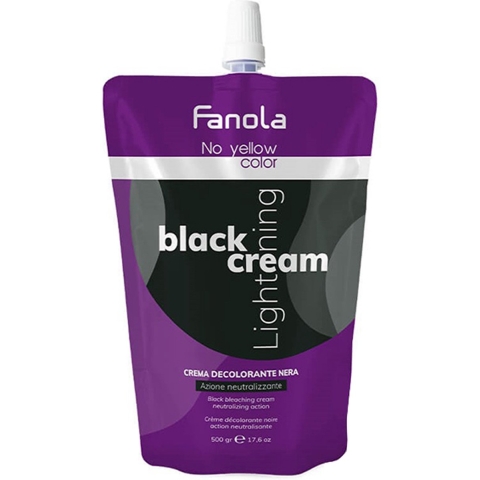 Fanola Black Lightening Cream 500gr