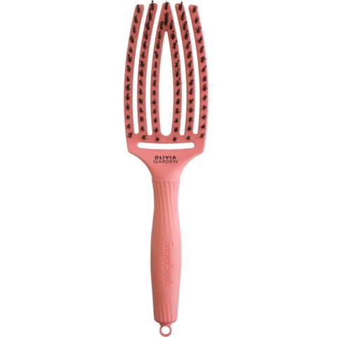 Olivia Garden Fingerbrush Care Iconic Boar&Nylon Radiant Peach