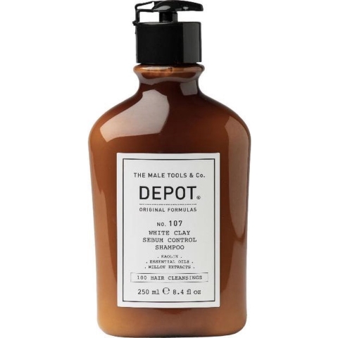 Depot NO. 107 White Clay Sebum Control Shampoo 250ml