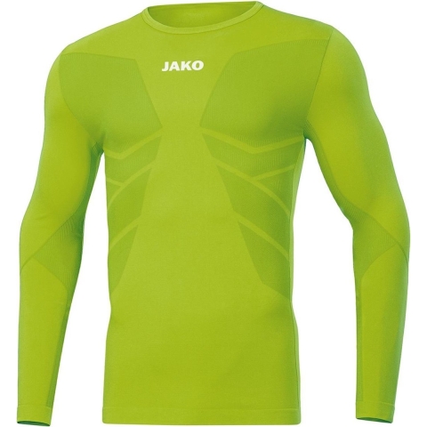 JAKO 6455 Longsleeve Comfort 2.0 - Fluogroen - XL
