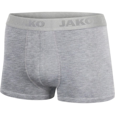 JAKO 6205 Boxershort Premium - 2-Pack - Grijs Gemeleerd - XL