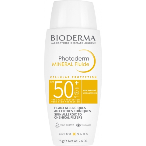 Bioderma Photoderm Mineral Fluid SPF50+ 75ml