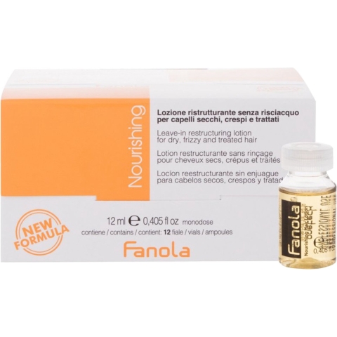 Fanola Nourishing Leave-In Restructuring Lotion 12x12ml