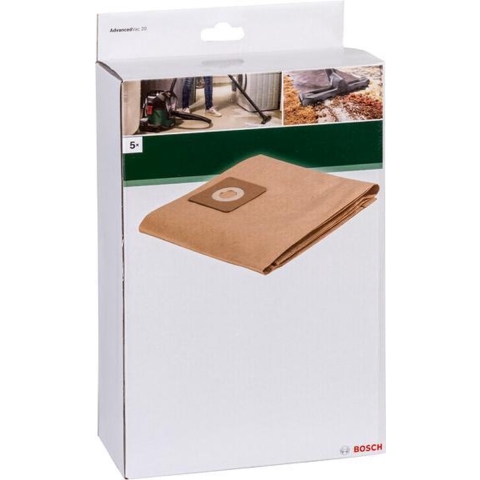 Bosch 2609256F33 Filterzak Voor Advanced VAC 20 (5st)