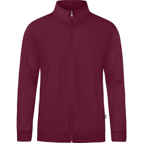 JAKO C9830 Sweaterjas Doubletex - Kastanje - M