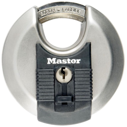 Master Lock M40EURDCC Excell - Discusslot RVS - 7 Cm - Grijs