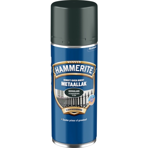 Hammerite Spuitlak Metaal Hoogglans - Stand Groen - 400ml