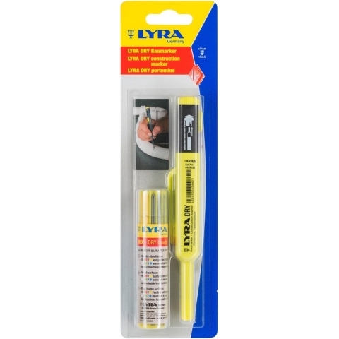 Lyra 4498001 Lyra Dry Markeerpotlood - Grafiet (1st.)