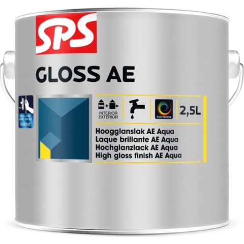 SPS Gloss AE Lak - Wit - 0,75L