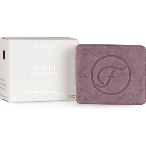 Flow Cosmetics Heather Scheerzeep- Kalmerende zeep voor het scheren