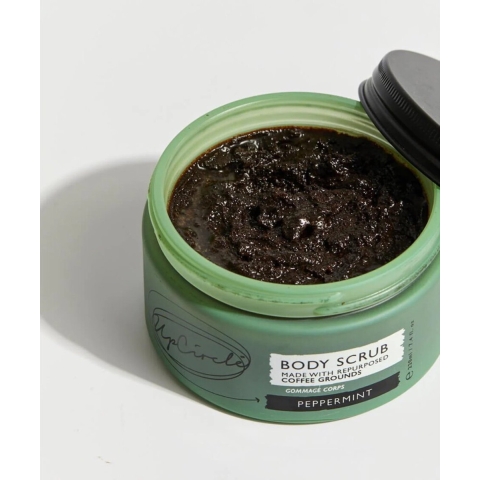 UpCircle Coffee Body Scrub with Peppermint & Shea Butter