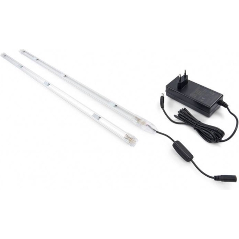 HBM DeLUXE LED lamp met aansluiting naar adapter met schakelaar En aansluitsnoer