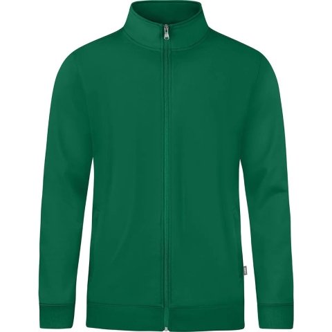 JAKO C9830 Sweaterjas Doubletex - Groen - XL