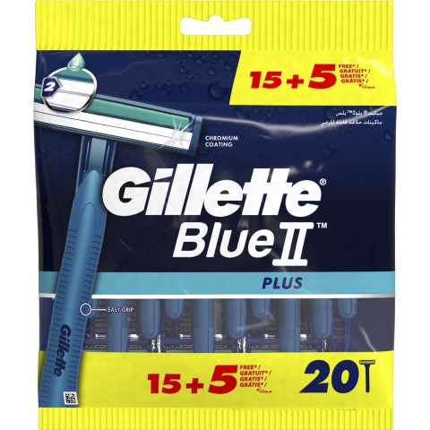 Gillette Gillette Wegwerpscheermesjes Blue2 Plus - 20 st.