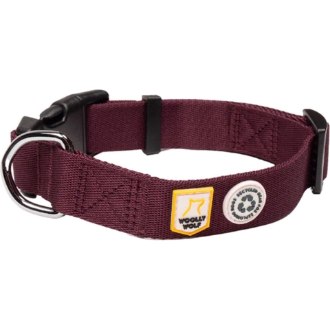 WOOLLY WOLF Hondenhalsband Adventure, paars, Maat: 40-65