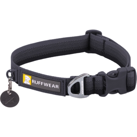 Ruffwear Hondenhalsband Front Range™ Collar, basalt grey, Maat: 36cm-51cm