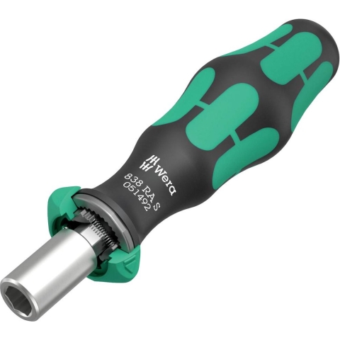 Wera 05051492001 838 RA S Bithandhouder Met Ratelfunctie - 1/4"x102mm