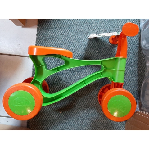 Lena Loopfiets Oranje/Groen