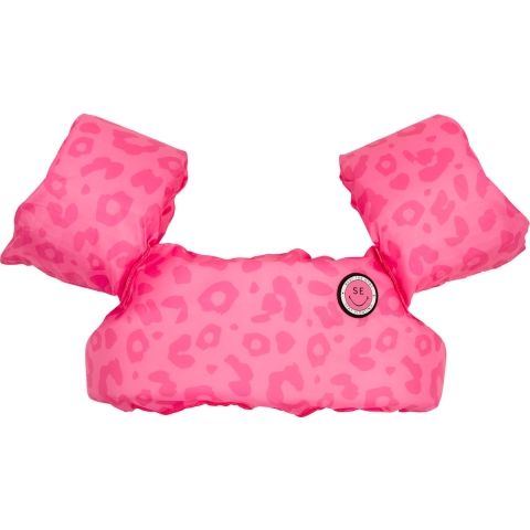 Swim Essentials Puddle Jumper Neon Panterprint Roze 2-6 jaar