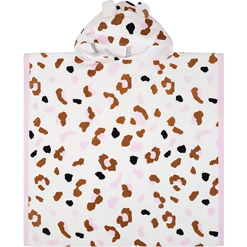 Swim Essentials Strandponcho Kaki Panterprint 65 x 65 cm