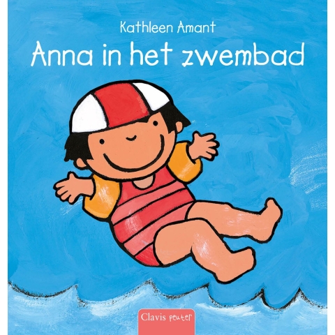 Anna in het zwembad