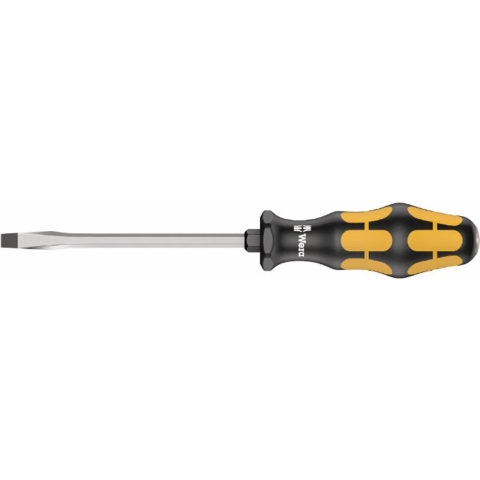 Wera 05018266001 Kraftform Plus Schroevendraaier Met Zeskantschacht En Slagkop - Sleuf - 7 X 125mm