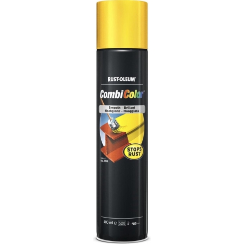 Rust-Oleum Combicolor Spuitbus - Aluminiumwit - 0,4L